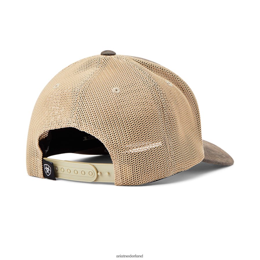 bruin pet met patriottische vlag Ariat Heren accessoires PJ26LN1888