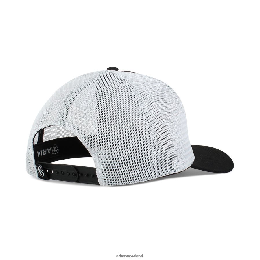 zwart Mexicaanse luchador pet Ariat Heren accessoires PJ26LN1939