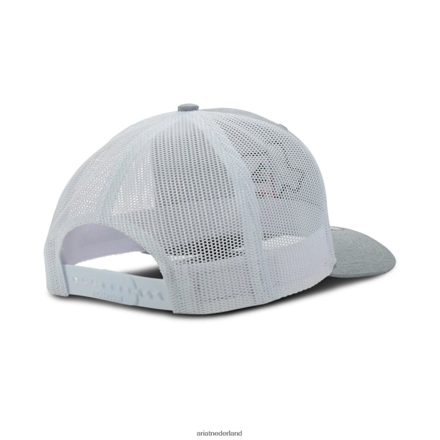 zwart pet met tex-vlagpatch Ariat Heren accessoires PJ26LN1956