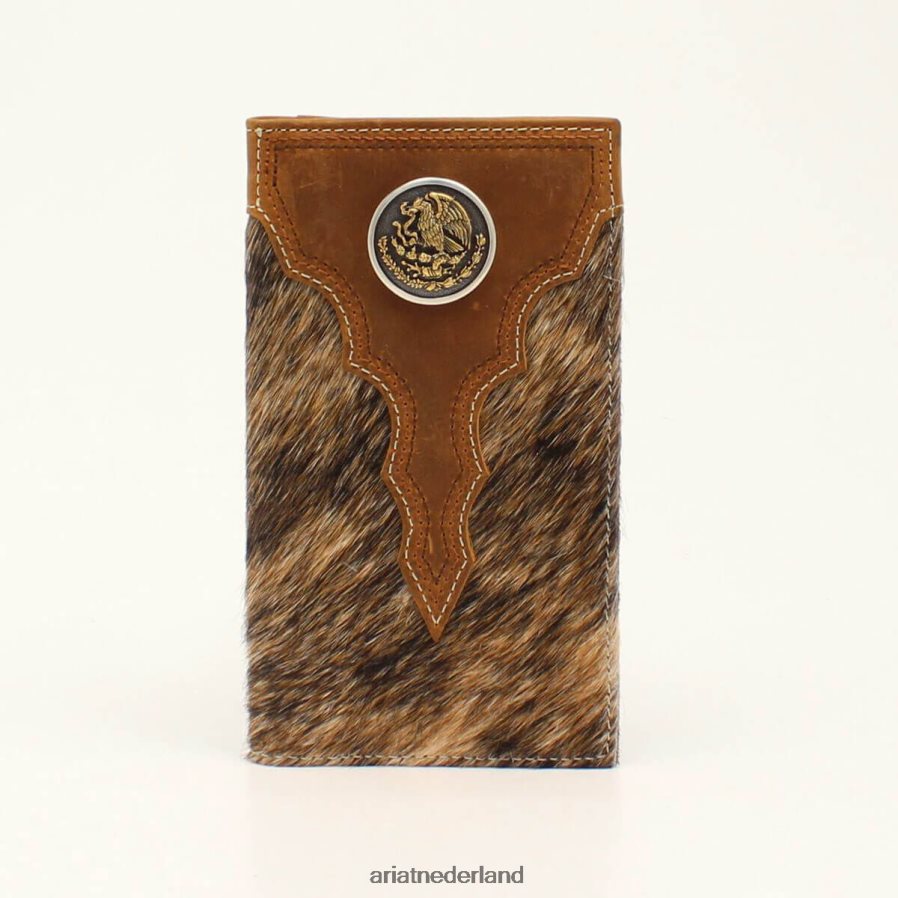bruin Mexicaanse Eagle Rodeo portemonnee Ariat Heren accessoires PJ26LN1810