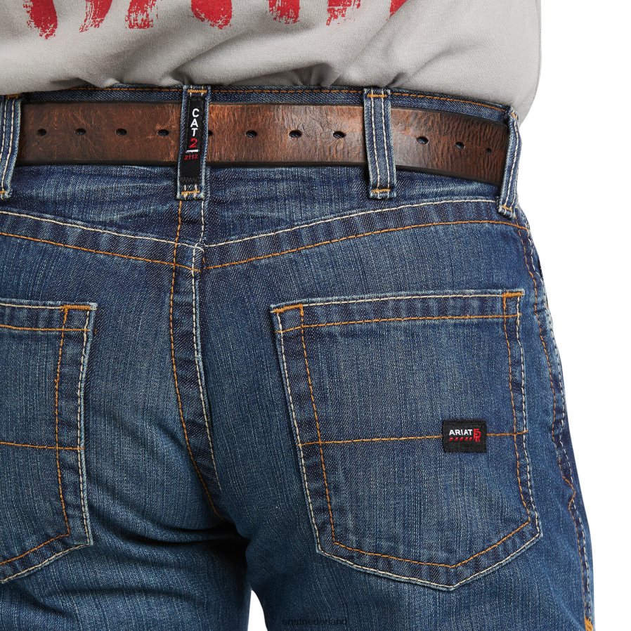 klei fr m5 straight basic stapelbare jeans met rechte pijpen Ariat Heren bodems PJ26LN1708