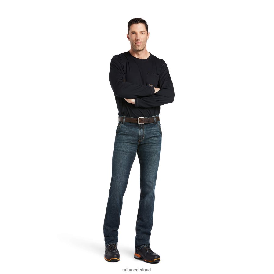 mccoy Rebar M7 Slim Durastretch werkpaardjeans met rechte pijpen Ariat Heren bodems PJ26LN1739