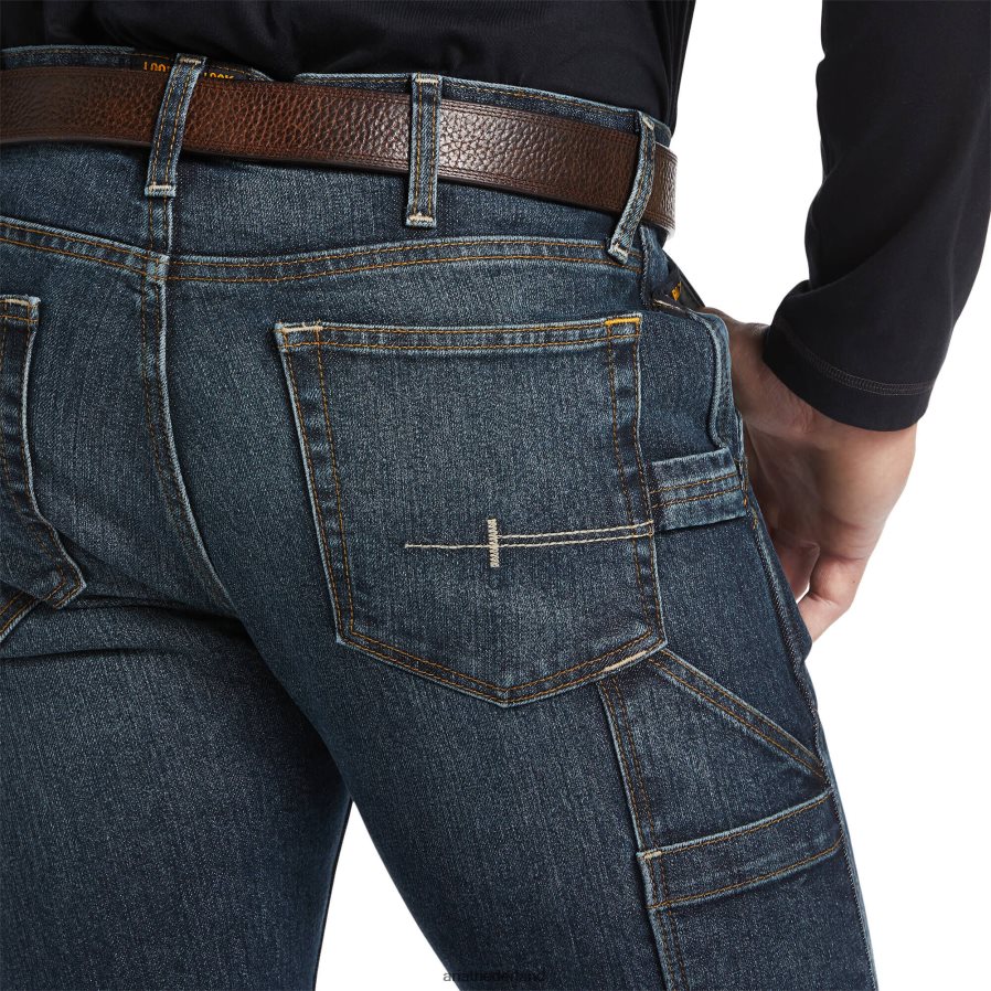 mccoy Rebar M7 Slim Durastretch werkpaardjeans met rechte pijpen Ariat Heren bodems PJ26LN1739
