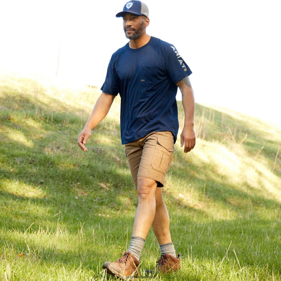 veld kaki wapening durastretch maakte stoere lading kort Ariat Heren bodems PJ26LN536