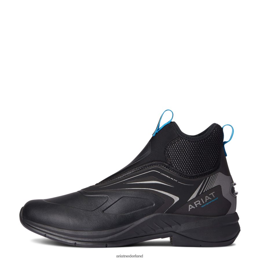zwart Ascent waterdichte paddocklaars Ariat Heren schoenen PJ26LN388