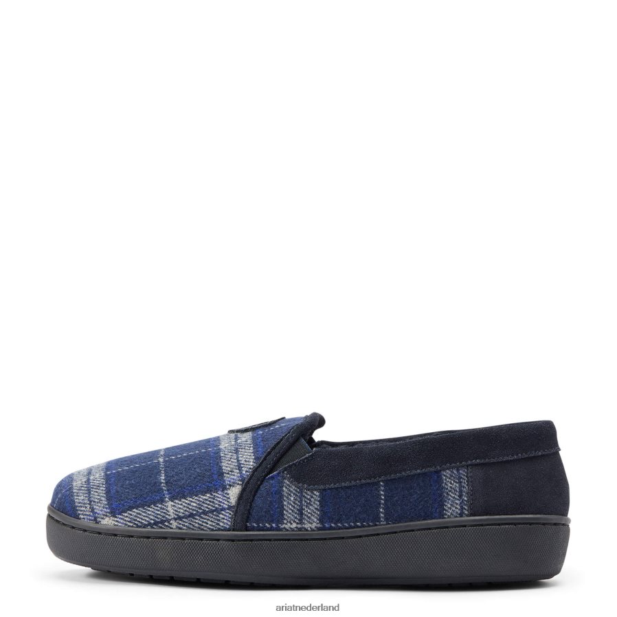 blauwe plaid Lincoln pantoffel Ariat Heren schoenen PJ26LN477