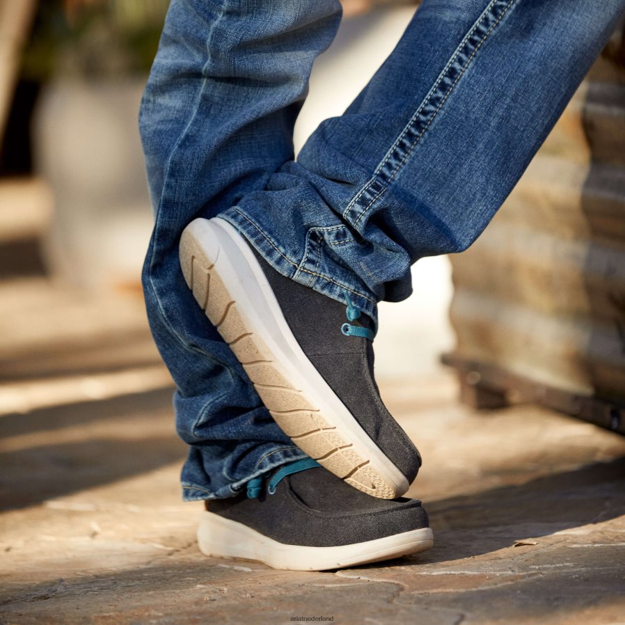 antracietblauw/blauw zuidwesten hihi 1 Ariat Heren schoenen PJ26LN418
