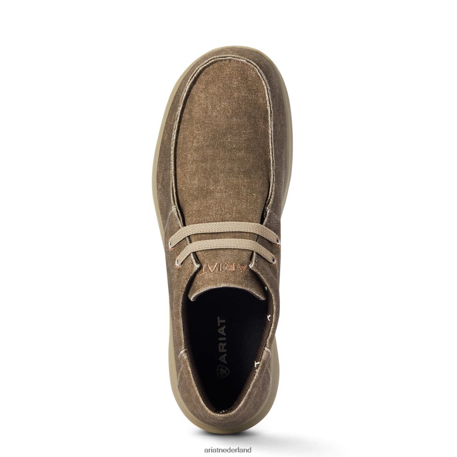 bruin canvas hihi 1 Ariat Heren schoenen PJ26LN436