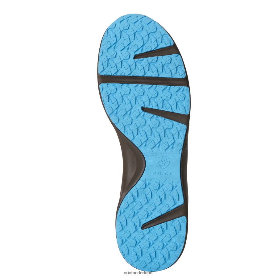 bruine bomber/blauwe veters heethoofd Ariat Heren schoenen PJ26LN424