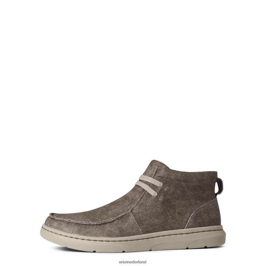 grijs canvas hallo midden Ariat Heren schoenen PJ26LN442