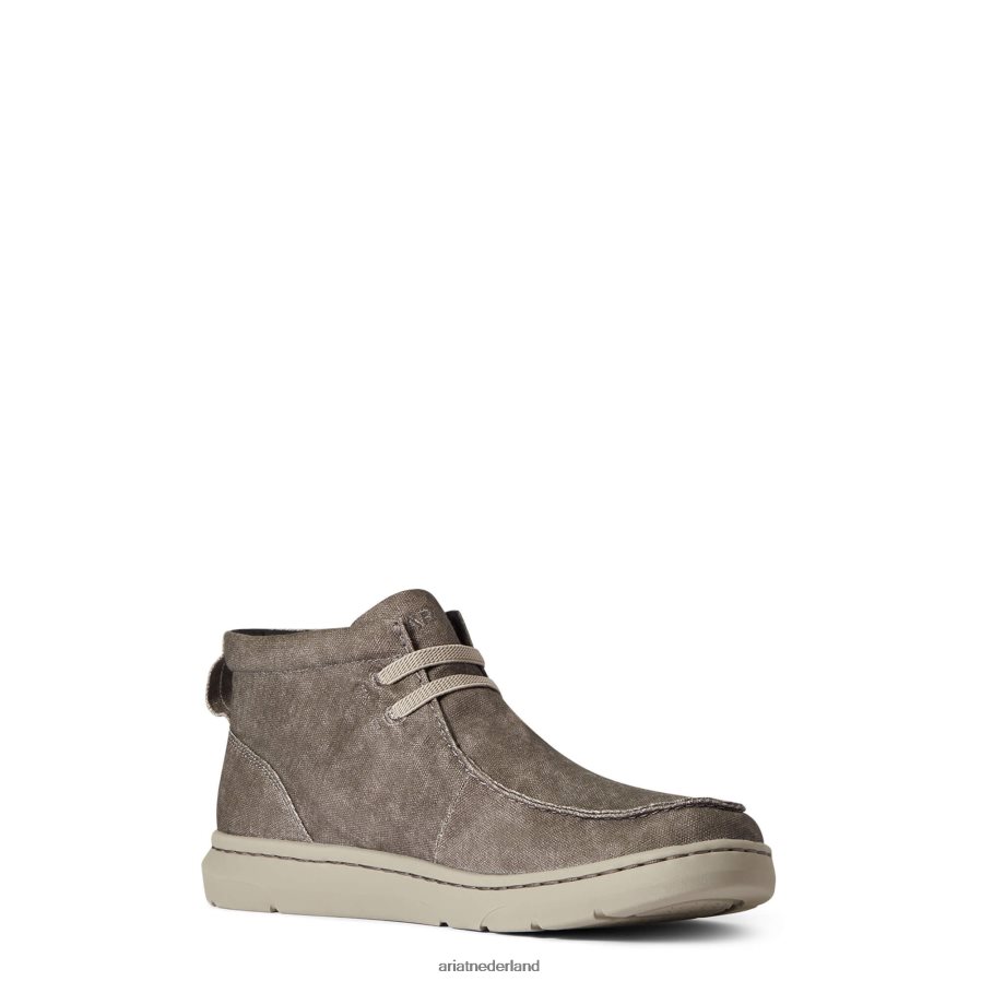 grijs canvas hallo midden Ariat Heren schoenen PJ26LN442