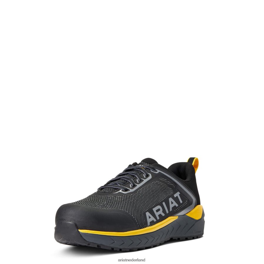 houtskool outpace veiligheidsschoen met sd-composietneus Ariat Heren schoenen PJ26LN275