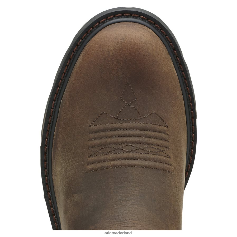 bruin baanbrekende werklaars Ariat Heren schoenen PJ26LN226