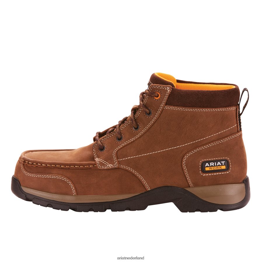 donker bruin edge lte chukka werklaars met composiet neus Ariat Heren schoenen PJ26LN336