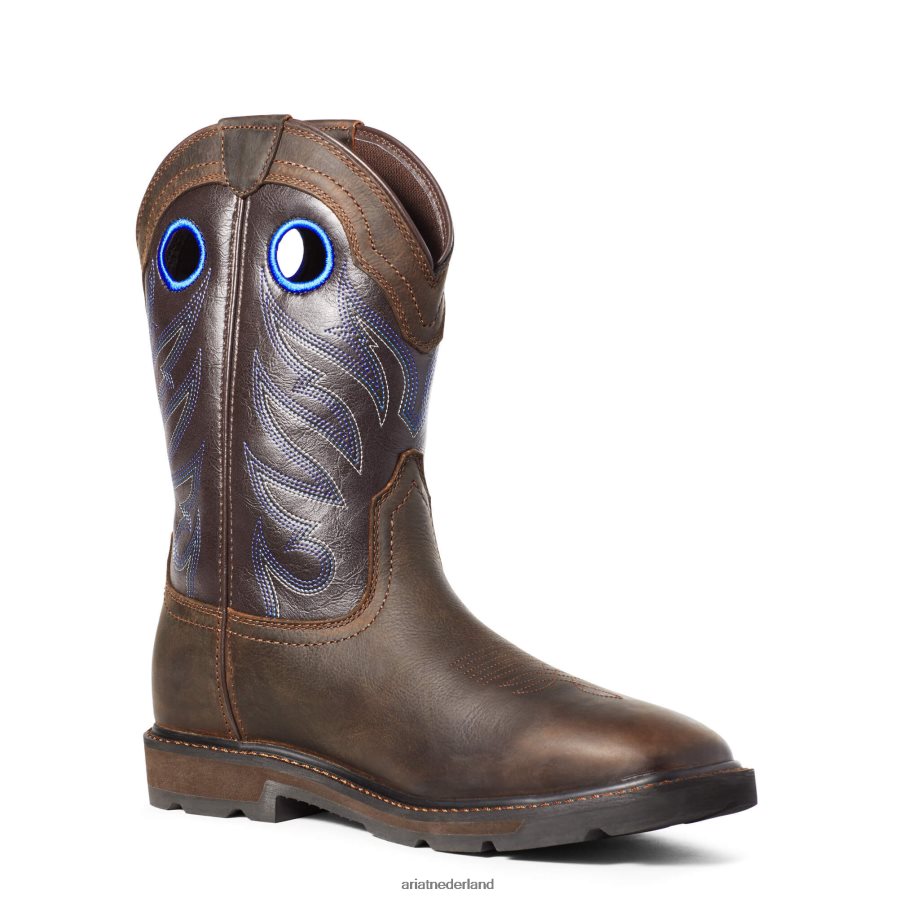 donker bruin grondwerk waterdichte werklaars Ariat Heren schoenen PJ26LN291