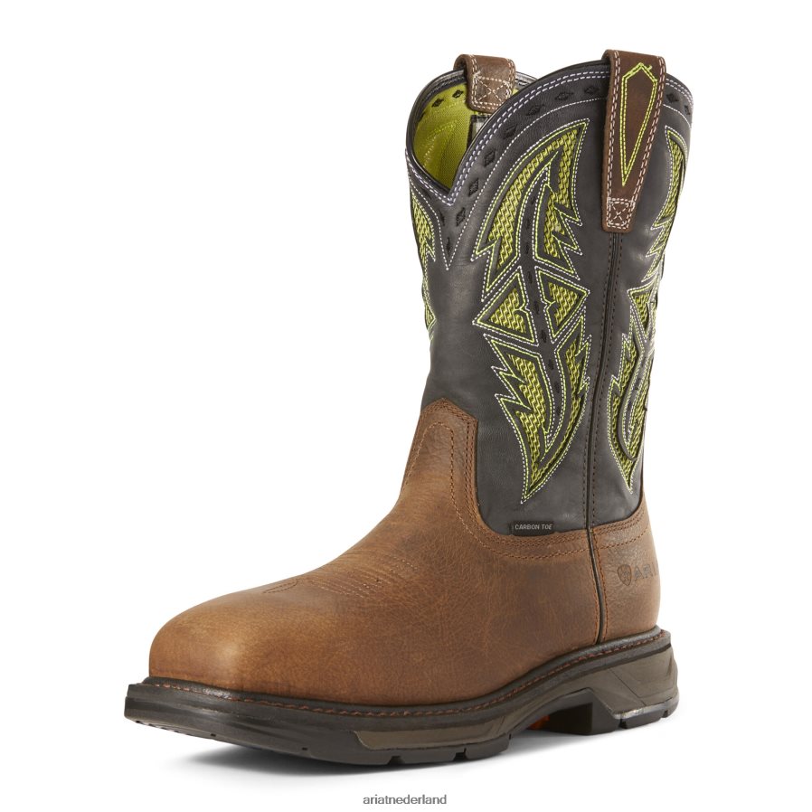 rogge bruin workhog xt venttek spear werklaars met carbon neus Ariat Heren schoenen PJ26LN369