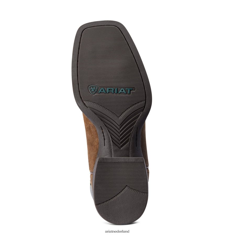 Tumbleweed taupe sportvliegende trotse westernlaars Ariat Heren schoenen PJ26LN197