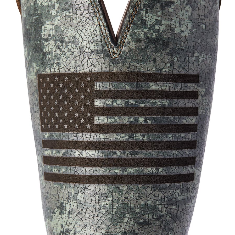 Tumbleweed taupe sportvliegende trotse westernlaars Ariat Heren schoenen PJ26LN197