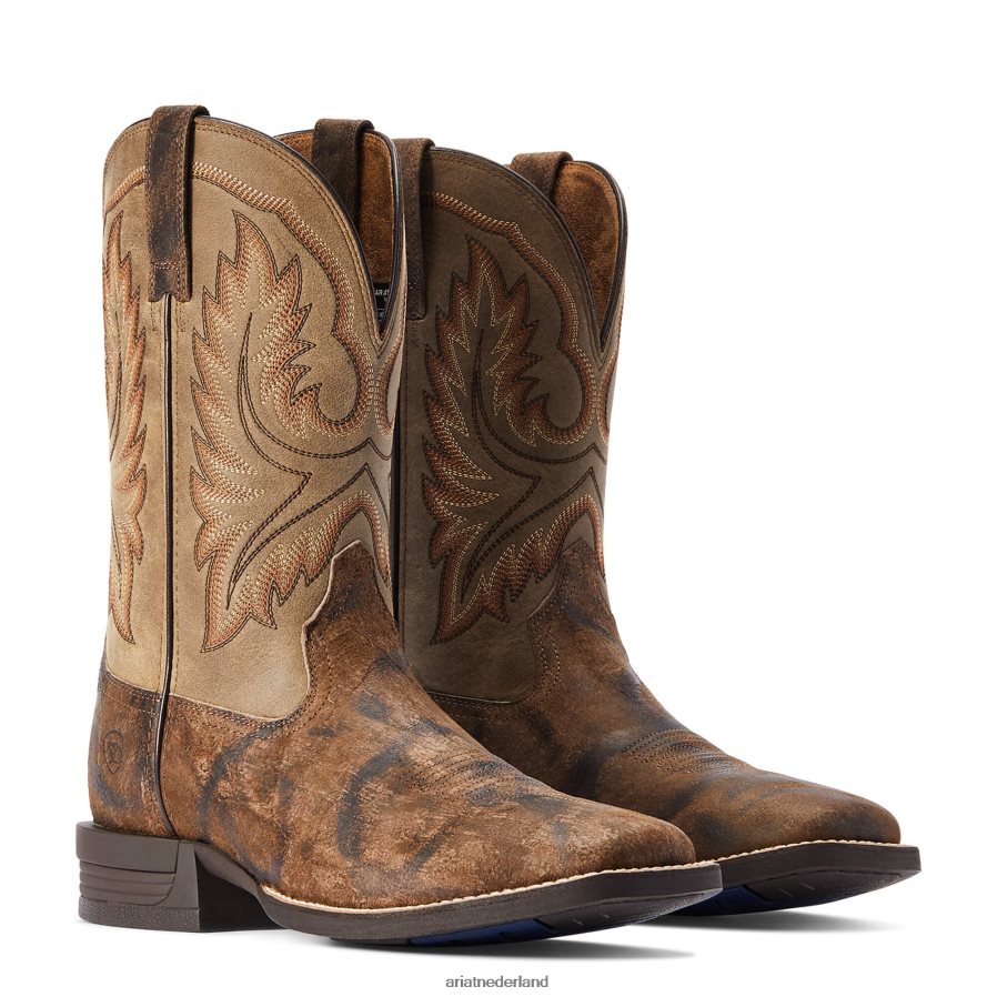 antiek grijs wildere westernlaars Ariat Heren schoenen PJ26LN129