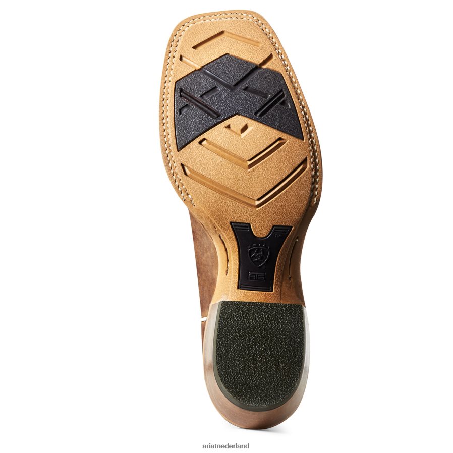 bestrooide tarwe echte westernlaars Ariat Heren schoenen PJ26LN7