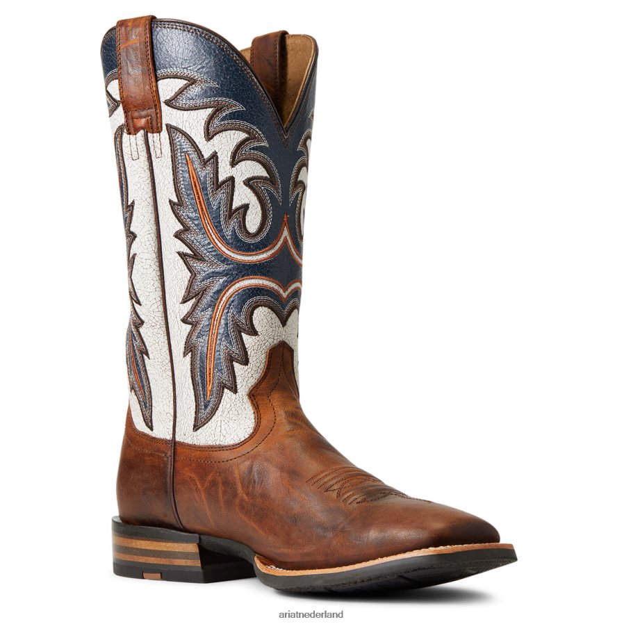 cent bruin Brushrider westernlaars Ariat Heren schoenen PJ26LN50