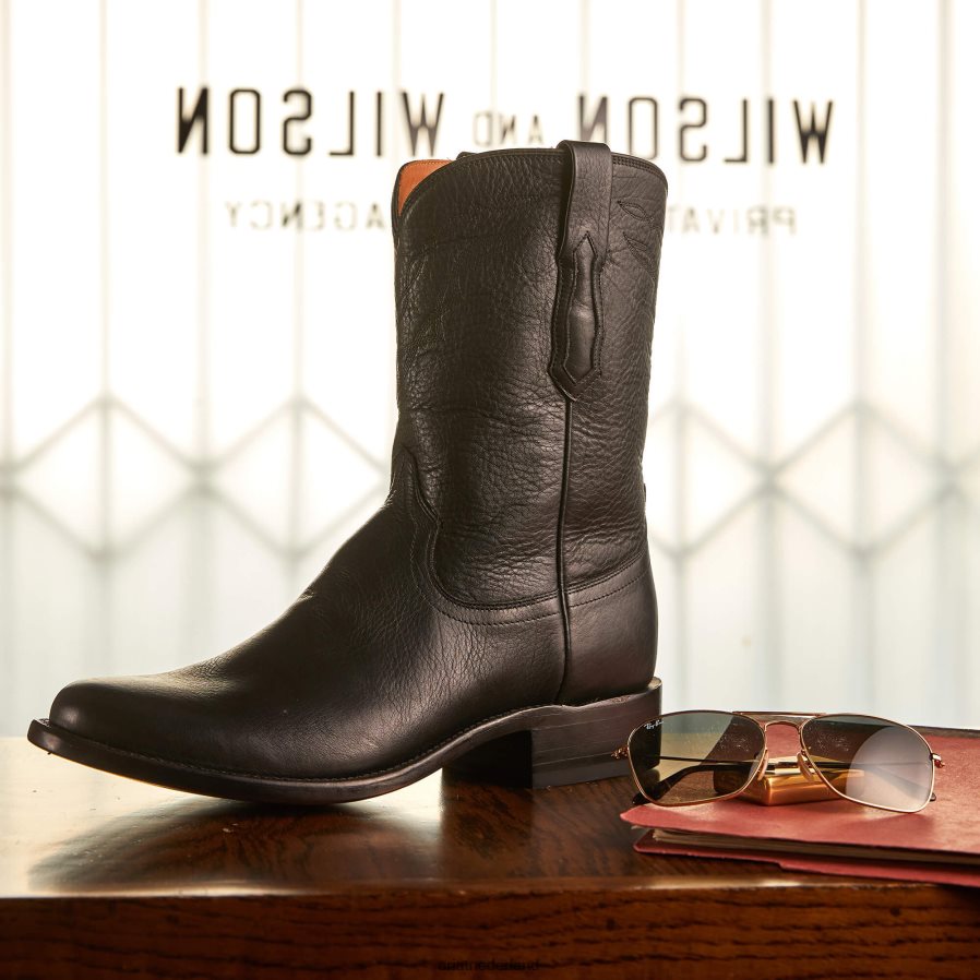 coole zwarte bizon bank gemaakt clanton Ariat Heren schoenen PJ26LN47