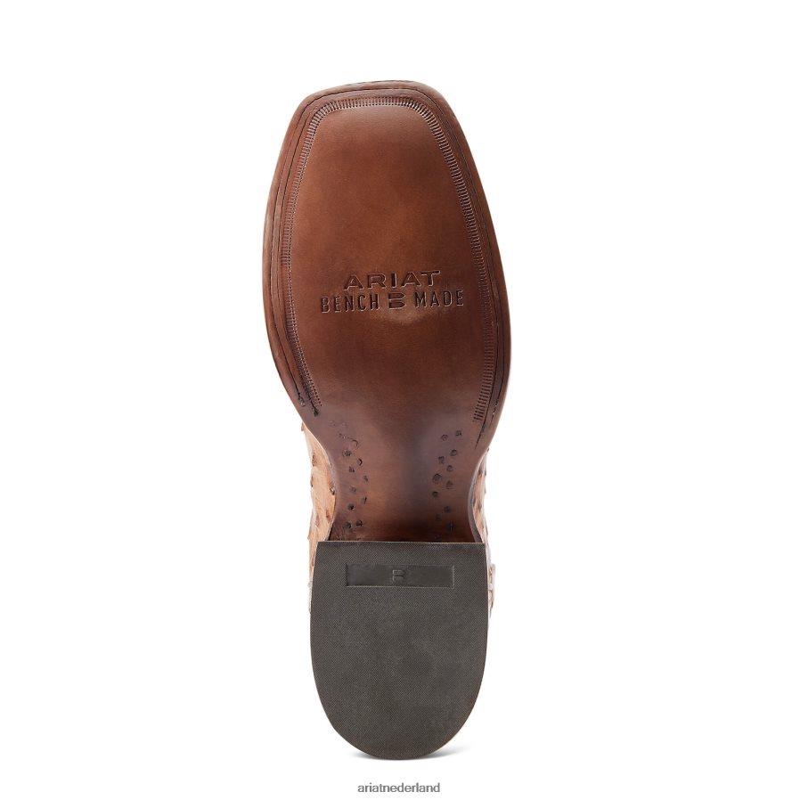 daim volledige ganzenveer struisvogel bassett Ariat Heren schoenen PJ26LN111