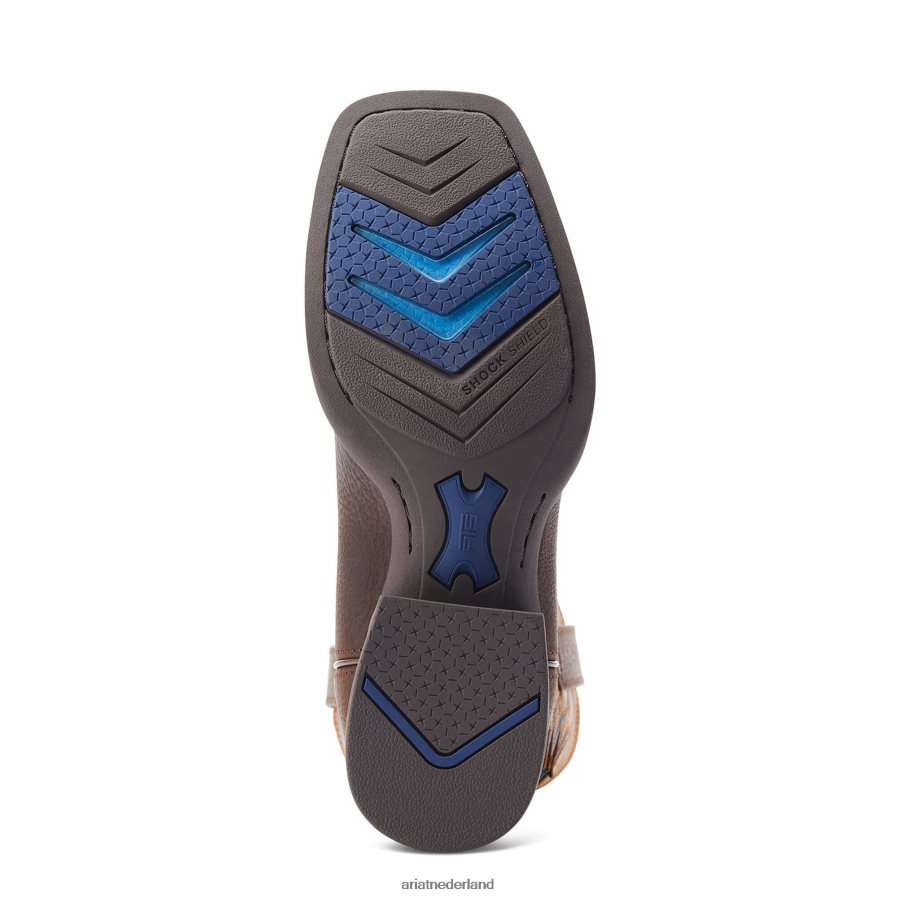 donker bruin Cowpuncher venttek westernlaars Ariat Heren schoenen PJ26LN33