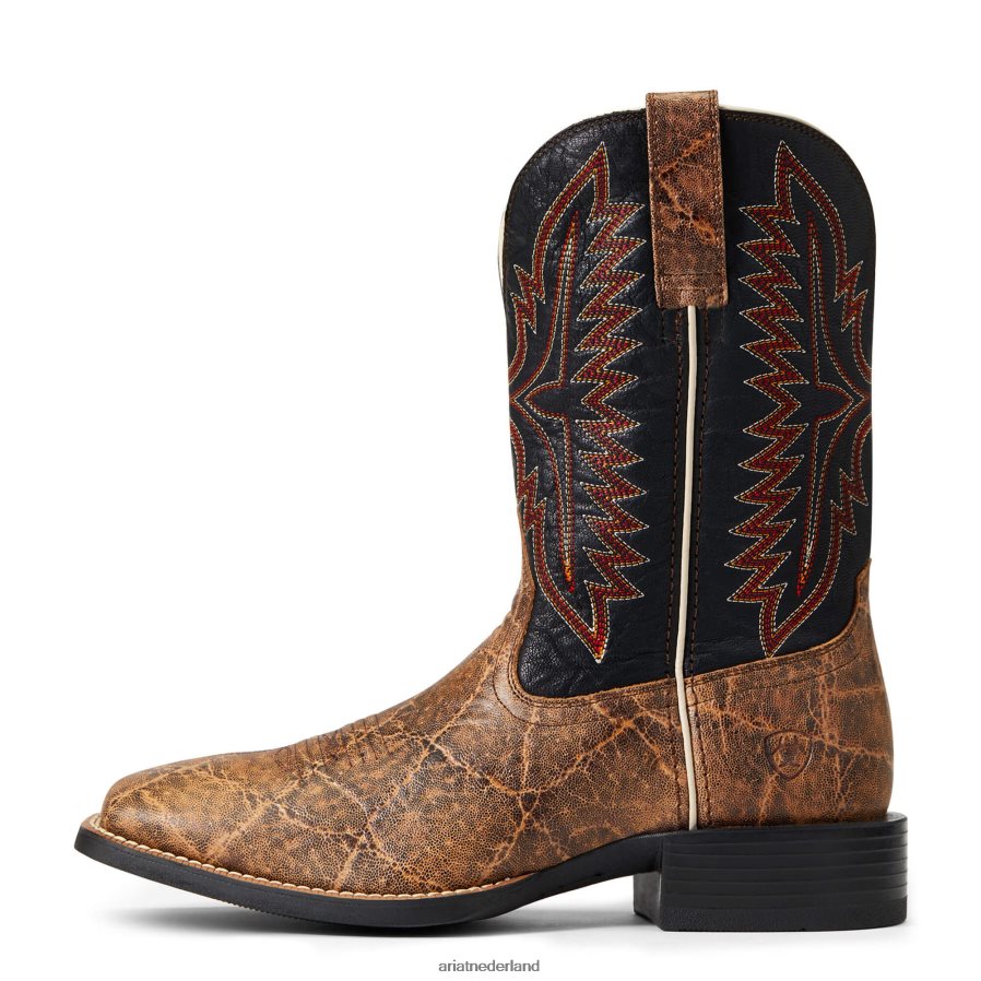 grizzly olifantenprint sport smokewagon westernlaars Ariat Heren schoenen PJ26LN45