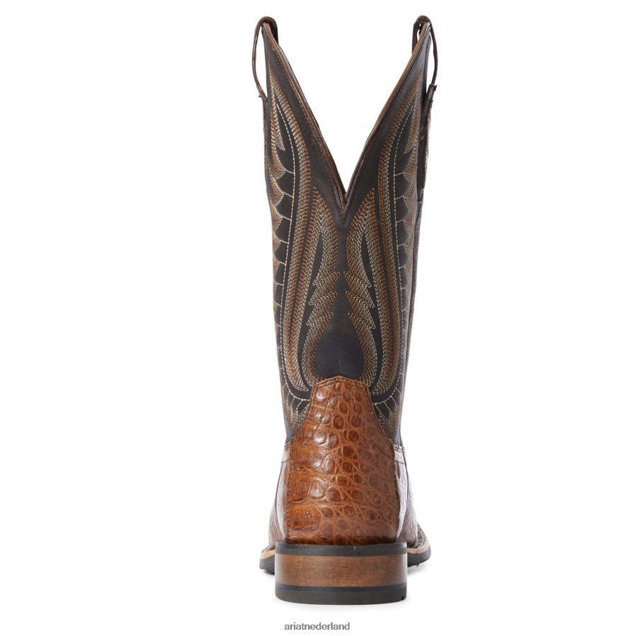 karamel kaaimanbuik dubbele westernlaars Ariat Heren schoenen PJ26LN153