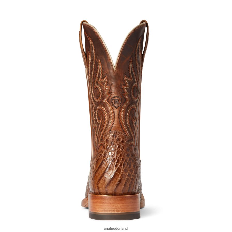 natuurlijke kaaimanbuik meedogenloze denton westernlaars Ariat Heren schoenen PJ26LN35