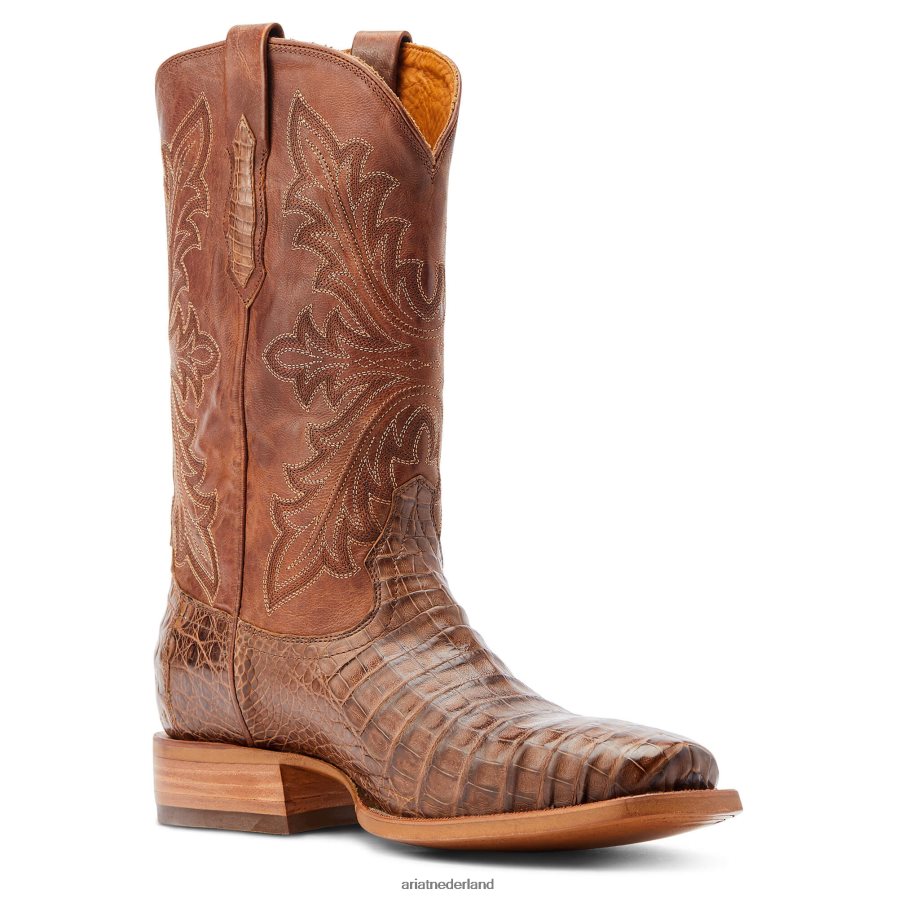 natuurlijke kaaimanbuik stilwel Ariat Heren schoenen PJ26LN141