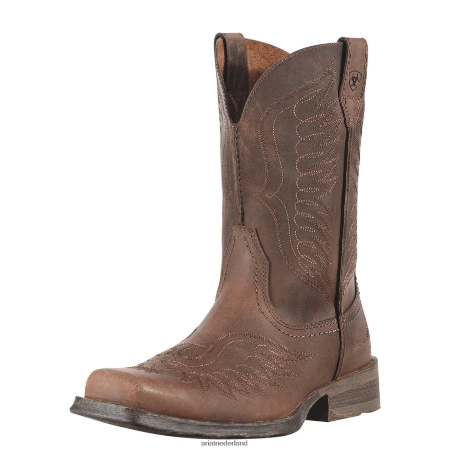 noodlijdend bruin Rambler Phoenix westernlaars Ariat Heren schoenen PJ26LN194
