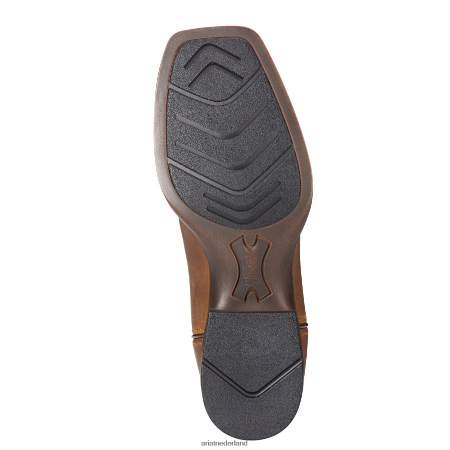 noodlijdend bruin venttek ultra-westerse laars Ariat Heren schoenen PJ26LN169