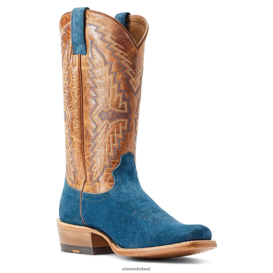 steenblauwe ruwing futurity showman westernlaars Ariat Heren schoenen PJ26LN41