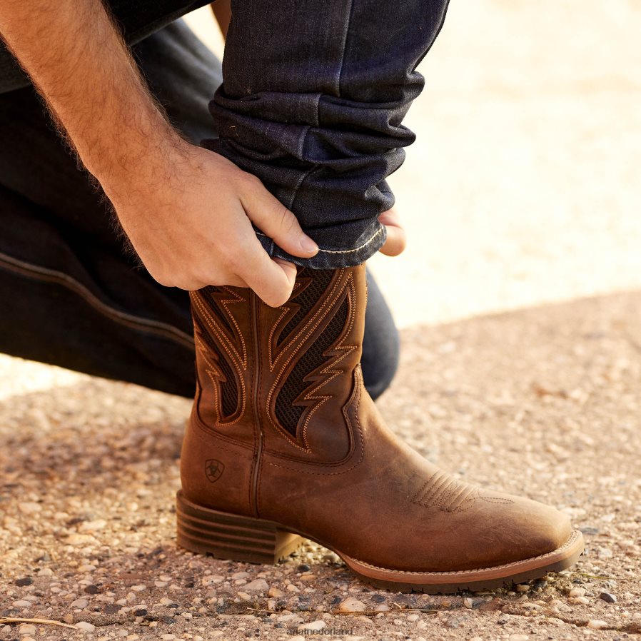 verontrust bruin hybride venttek westernlaars Ariat Heren schoenen PJ26LN24