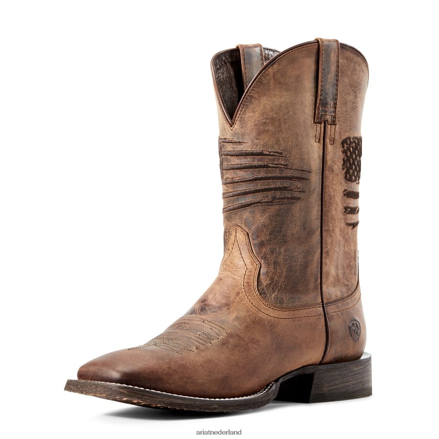 verweerde bruin circuit patriot westerse laars Ariat Heren schoenen PJ26LN10