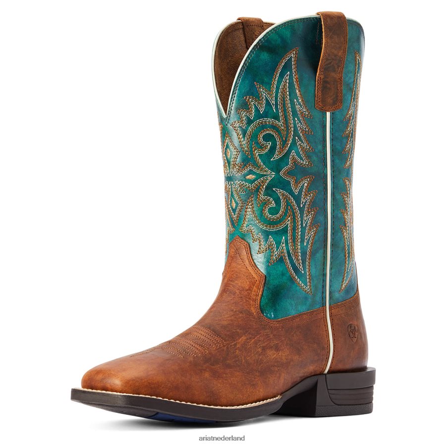 vurig bruin kraken wilde thang westernlaars Ariat Heren schoenen PJ26LN210
