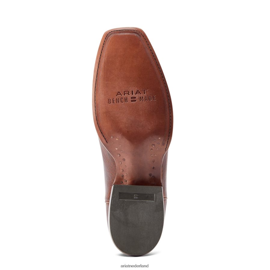 zadel bruine bizon bankje stilwell gemaakt Ariat Heren schoenen PJ26LN151
