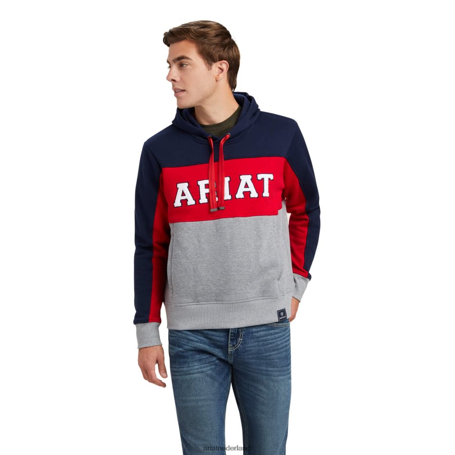 marine Rabere teamhoodie Ariat Heren topjes PJ26LN1510