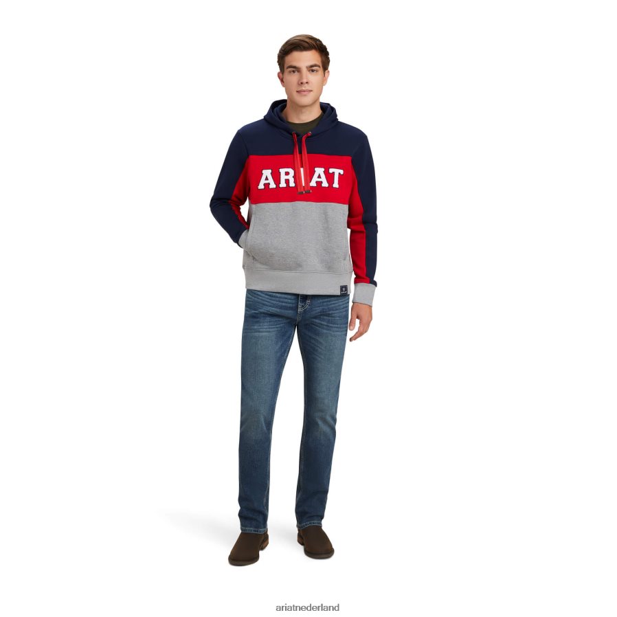 marine Rabere teamhoodie Ariat Heren topjes PJ26LN1510