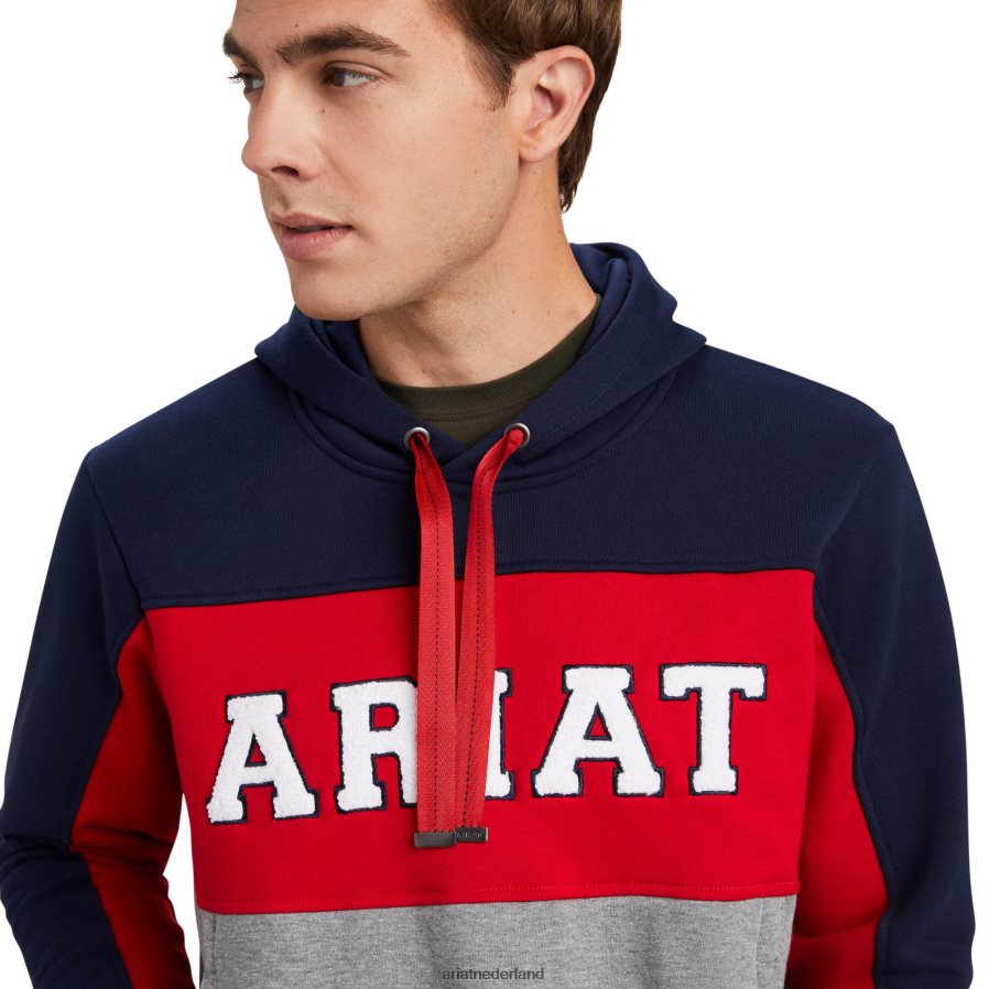 marine Rabere teamhoodie Ariat Heren topjes PJ26LN1510