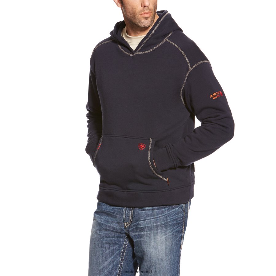 marine fr polartec-hoodie Ariat Heren topjes PJ26LN1475