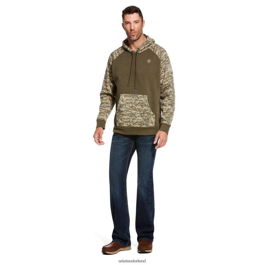 wijze camouflage Patriot-hoodie Ariat Heren topjes PJ26LN1453