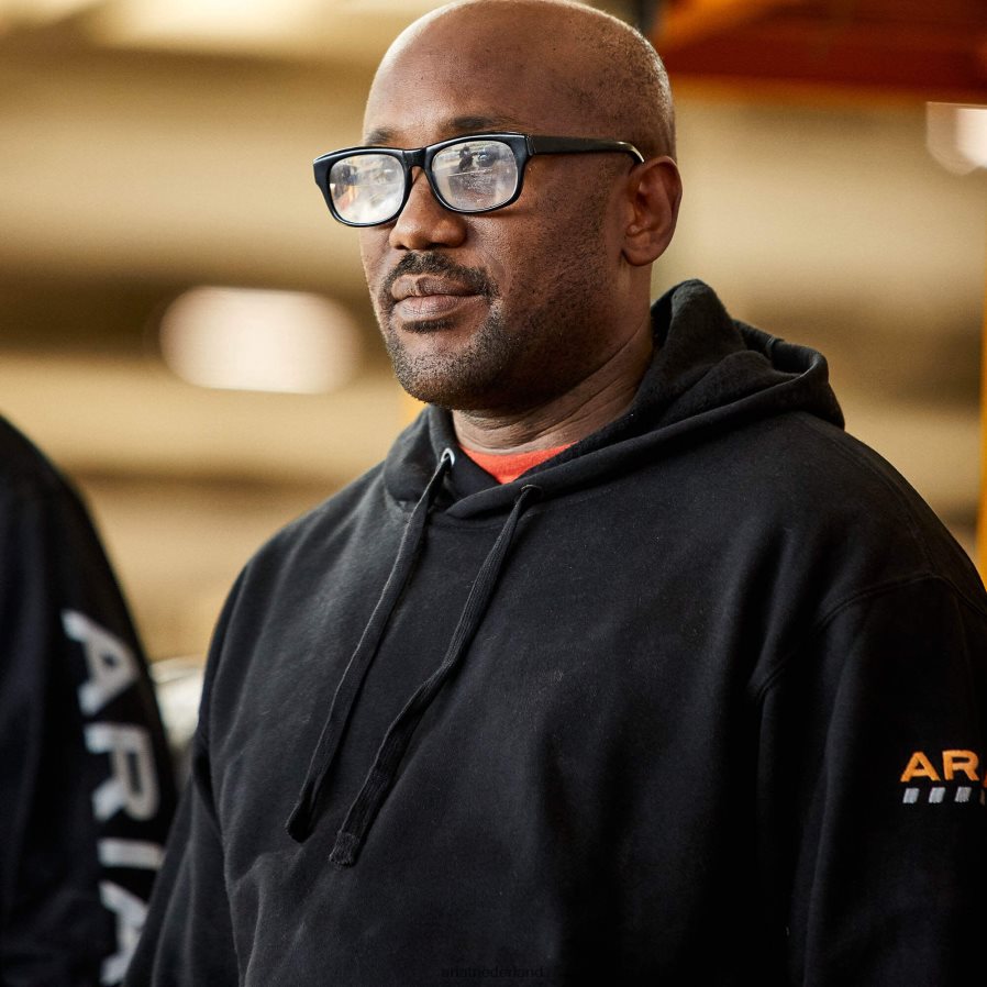 zwart wapening werkman hoodie Ariat Heren topjes PJ26LN1432