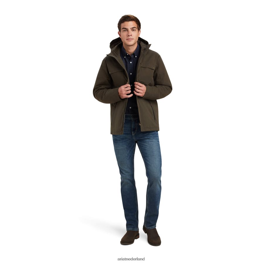 aarde Argentium parka Ariat Heren topjes PJ26LN1650
