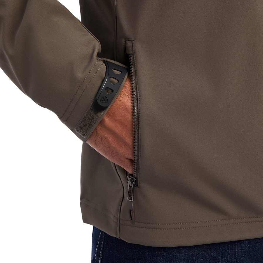 banyan schors logo 2.0 softshell-jack Ariat Heren topjes PJ26LN1559