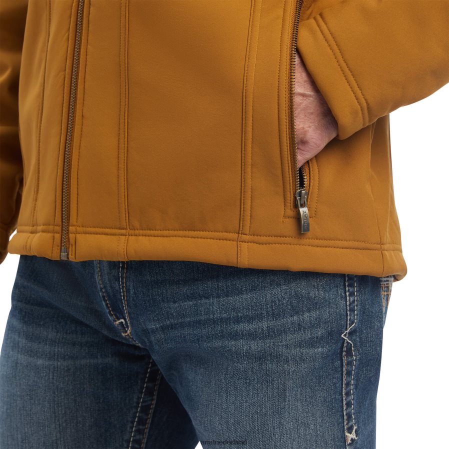 brons bruin vernon sherpa-jas Ariat Heren topjes PJ26LN1547