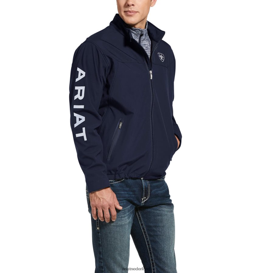 marine nieuw softshelljack van het team Ariat Heren topjes PJ26LN1554