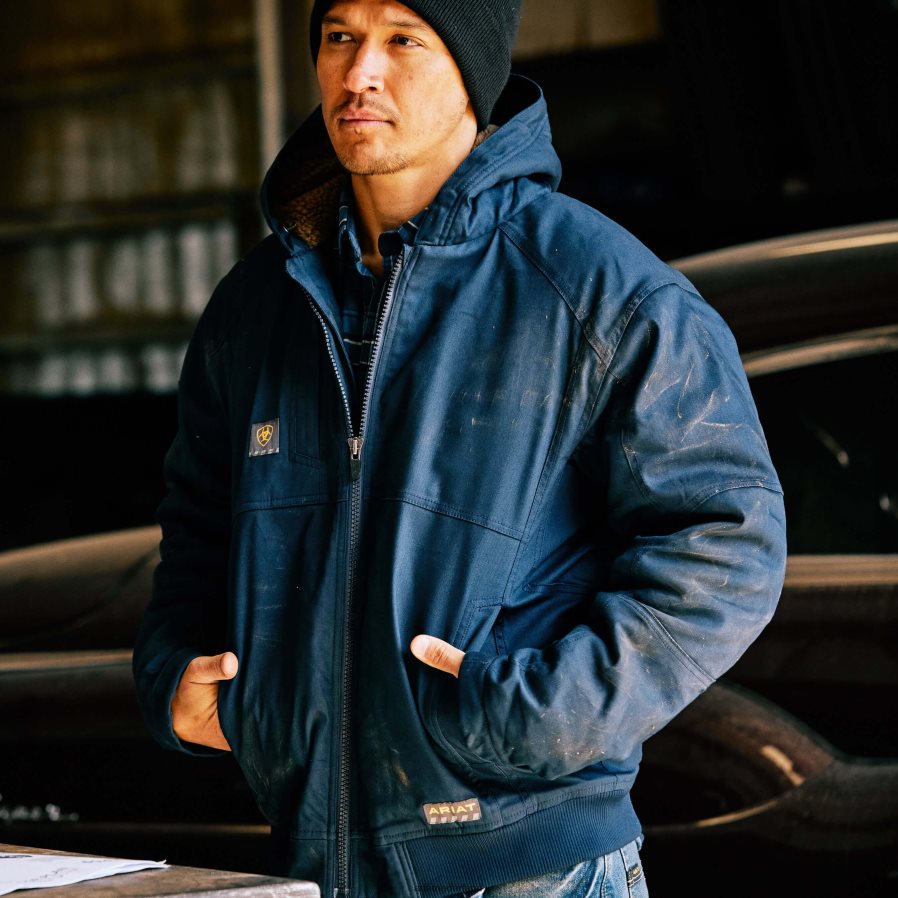 marine wapening duracanvas jas Ariat Heren topjes PJ26LN1602